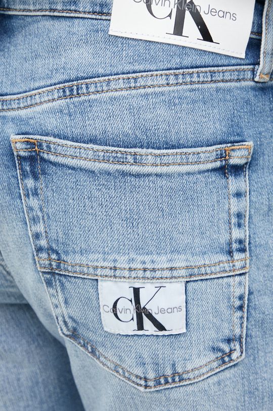 světle modrá Džíny Calvin Klein Jeans