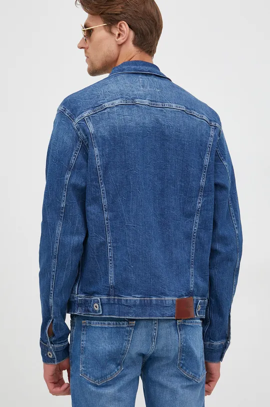 Pepe Jeans kurtka jeansowa 98 % Bawełna, 2 % Elastan