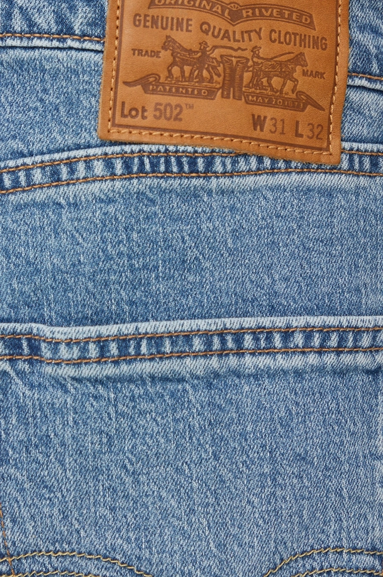 niebieski Levi's jeansy 502 TAPER