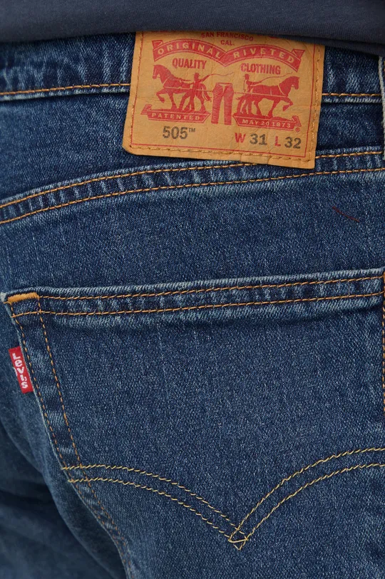 niebieski Levi's jeansy 505 REGULAR