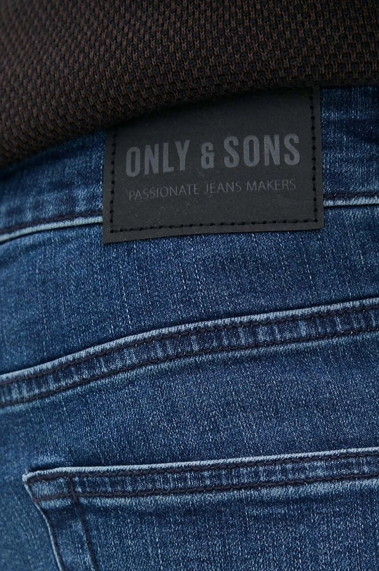 granatowy Only & Sons jeansy loom