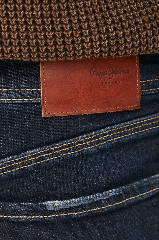 granatowy Pepe Jeans jeansy