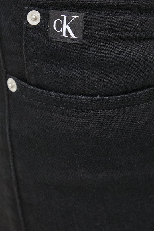 negru Calvin Klein Jeans jeansi