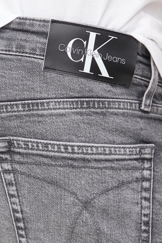 szary Calvin Klein Jeans jeansy