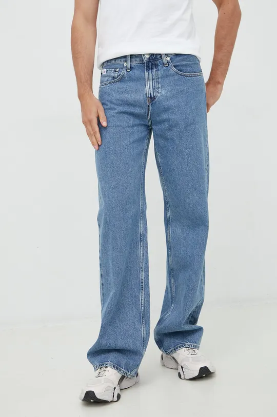 modra Kavbojke Calvin Klein Jeans 90s Moški
