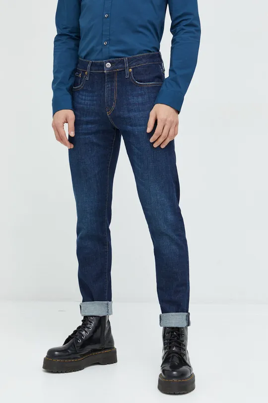 granatowy Superdry jeansy Vintage Męski