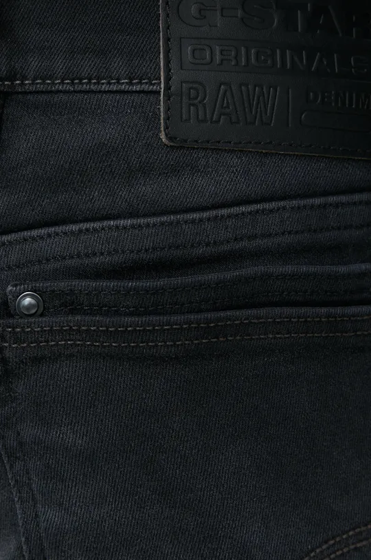 czarny G-Star Raw jeansy Lancet