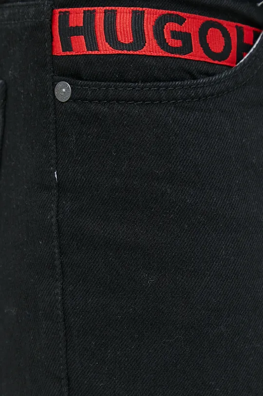 czarny HUGO jeansy 634