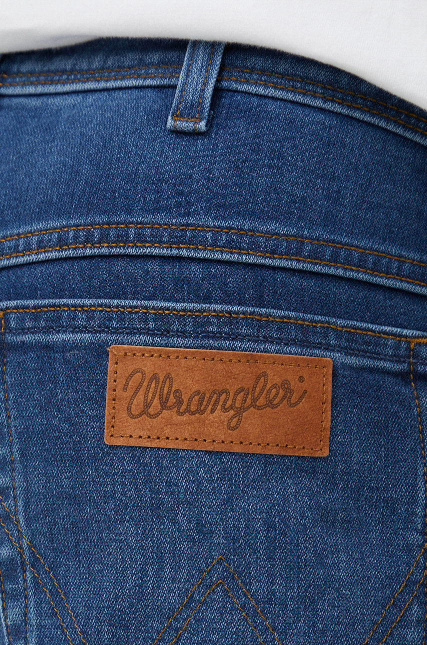 Wrangler jeansy Texas Taper Last Kiss granatowy W12T8626P