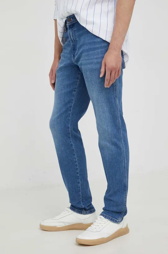 niebieski Wrangler jeansy Texas Taper New Favorite Męski