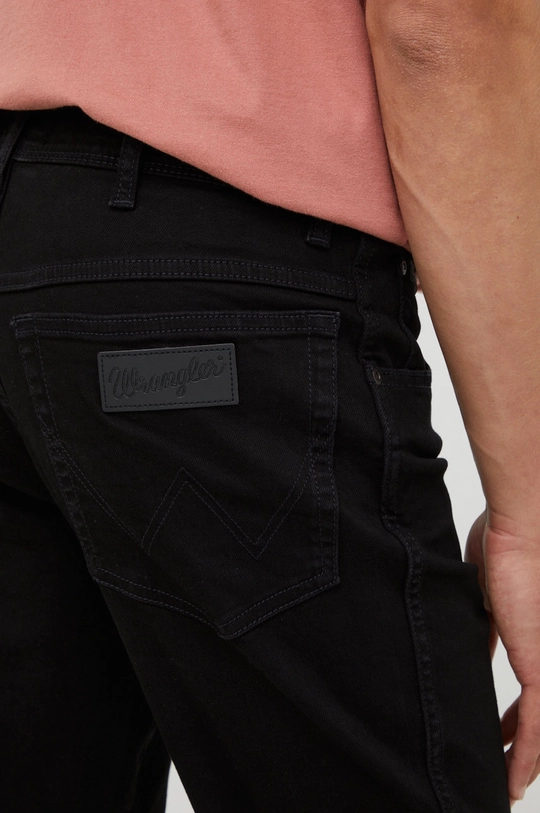 чёрный Джинсы Wrangler Texas Slim Black Valley