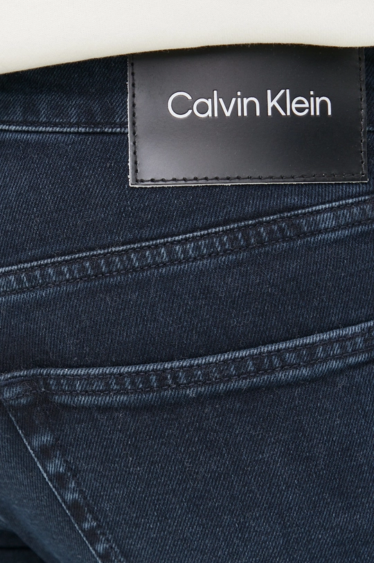 granatowy Calvin Klein jeansy