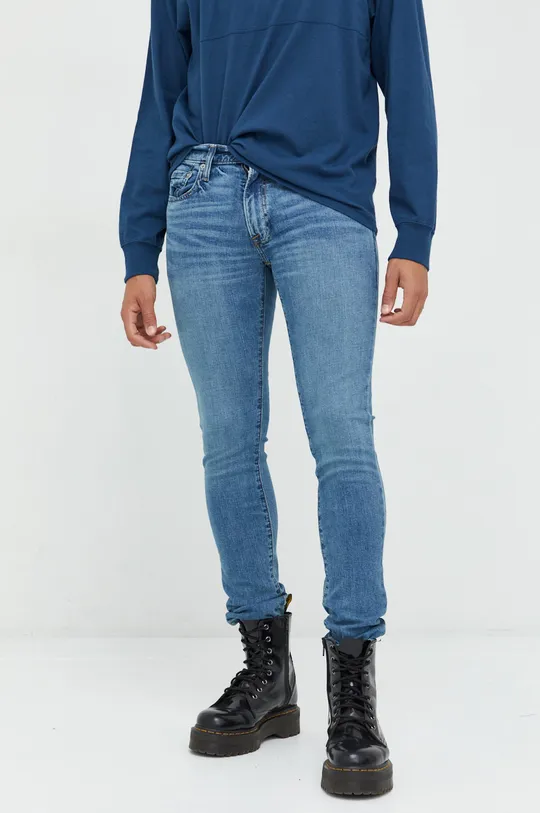 niebieski Abercrombie & Fitch jeansy Męski