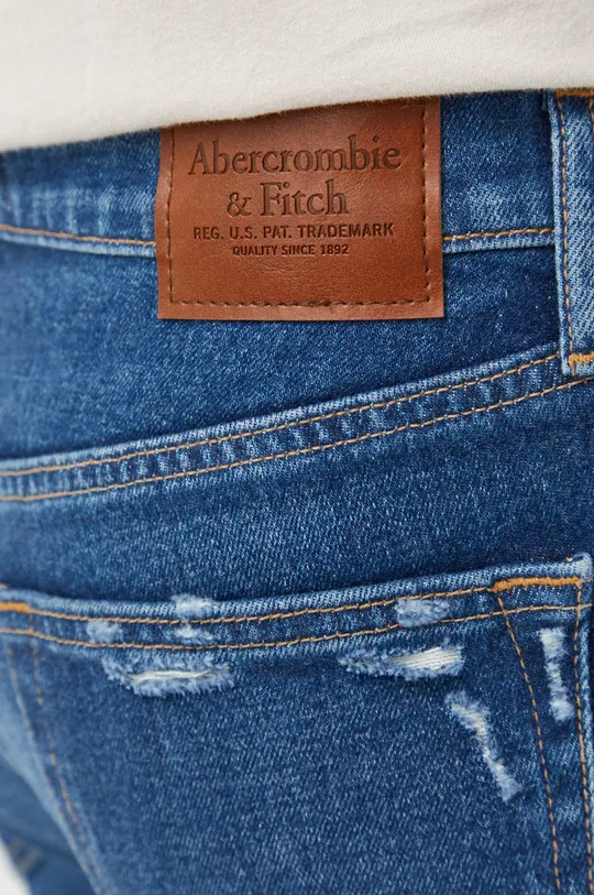 niebieski Abercrombie & Fitch jeansy