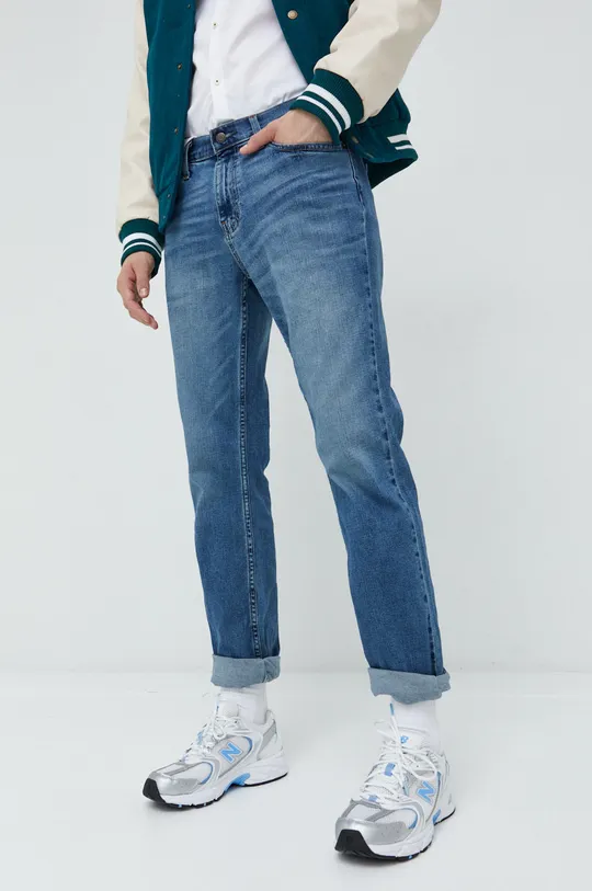 niebieski Hollister Co. jeansy Męski