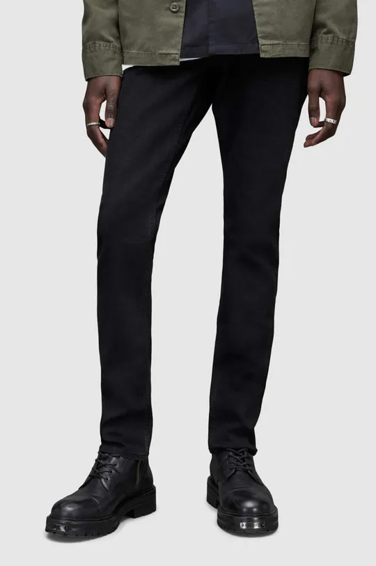 μαύρο Τζιν παντελόνι AllSaints Ανδρικά