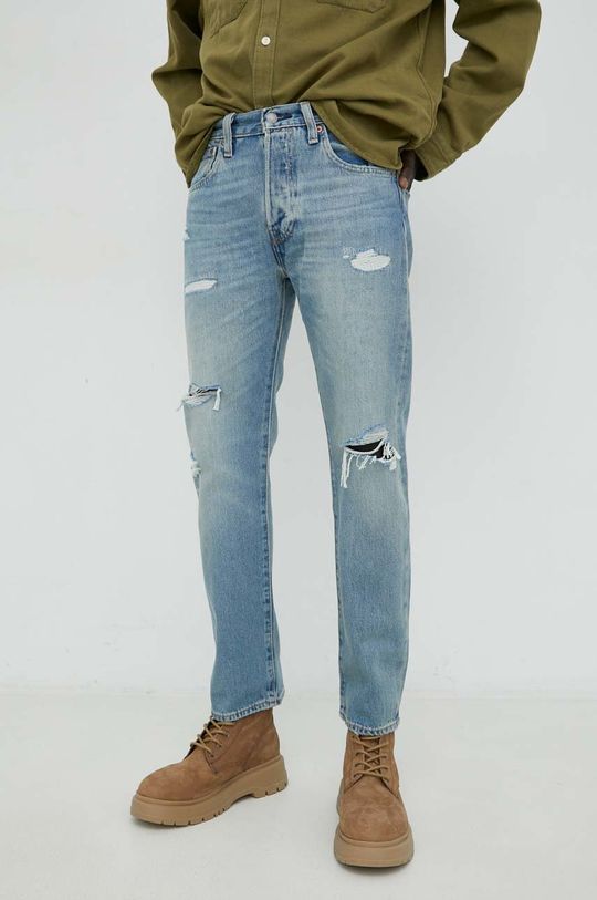 Levi's jeansy 501 Original jasny niebieski