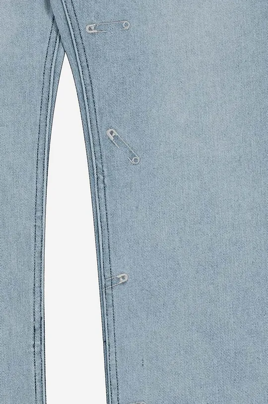 PLEASURES jeansy bawełniane Safety Pin