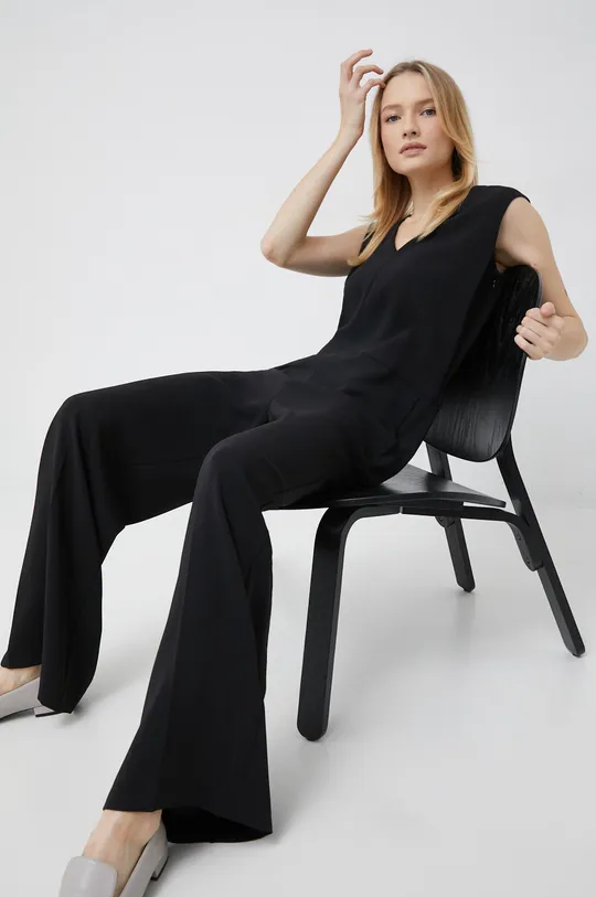 Ολόσωμη φόρμα Calvin Klein μαύρο