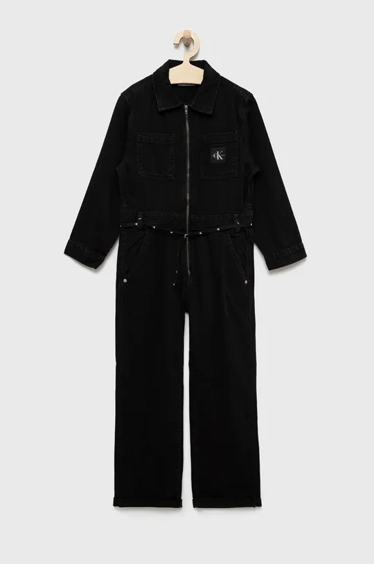 črna Otroški kombinezon Calvin Klein Jeans Dekliški