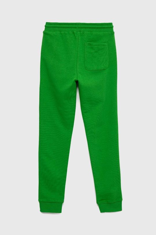 Dětské tepláky Calvin Klein Jeans zelená