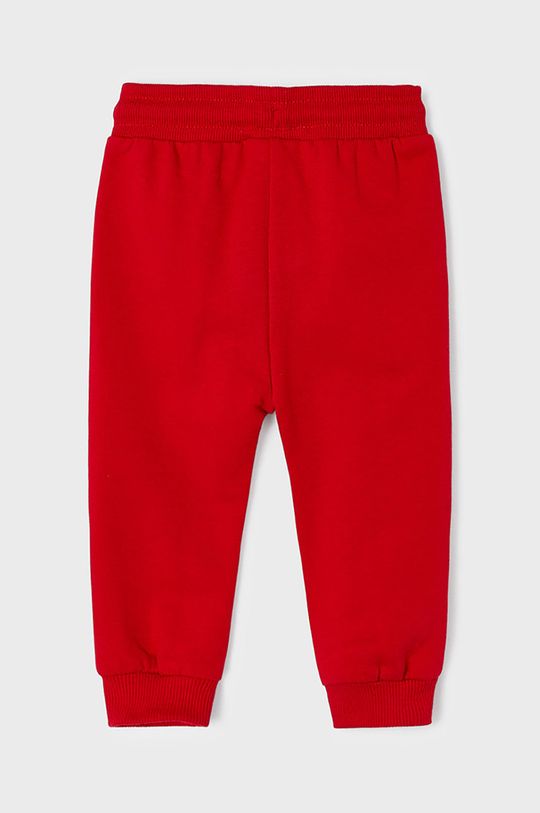 Mayoral spodnie dresowe dziecięce ostry czerwony