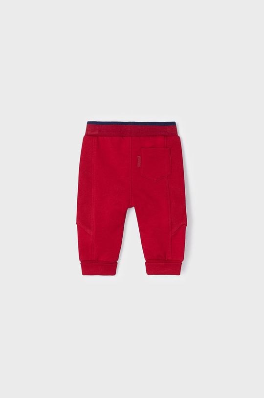 Mayoral Newborn spodnie dresowe dziecięce czerwony