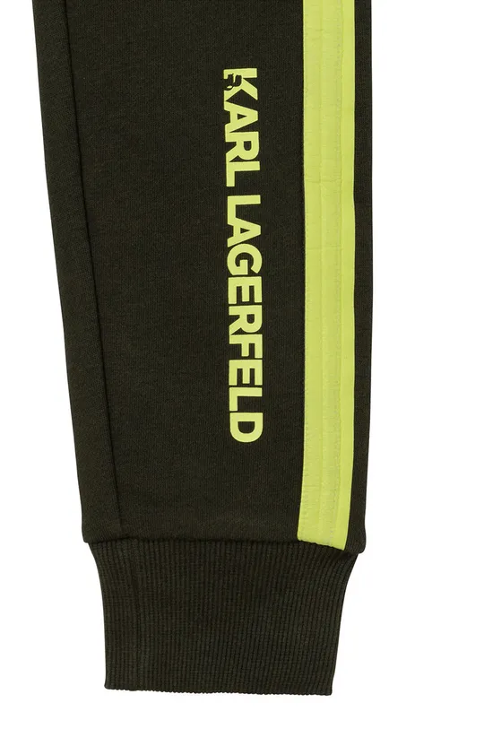 зелёный Детские спортивные штаны Karl Lagerfeld