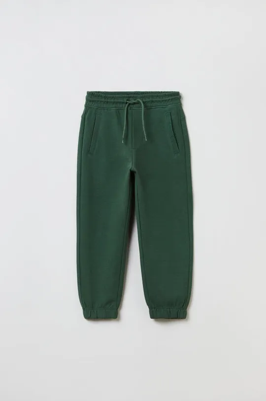πράσινο Παιδικό βαμβακερό παντελόνι OVS Για αγόρια