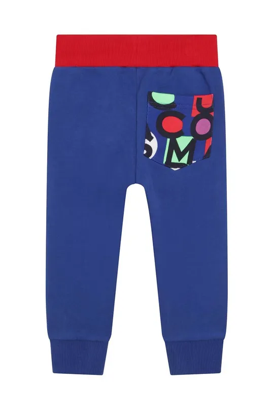Παιδικό βαμβακερό παντελόνι Marc Jacobs μπλε