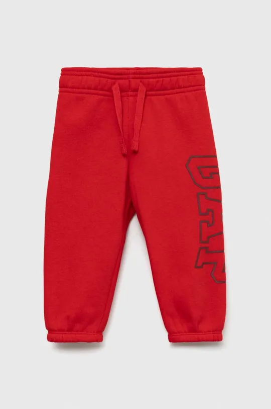 czerwony GAP spodnie dresowe dziecięce Chłopięcy