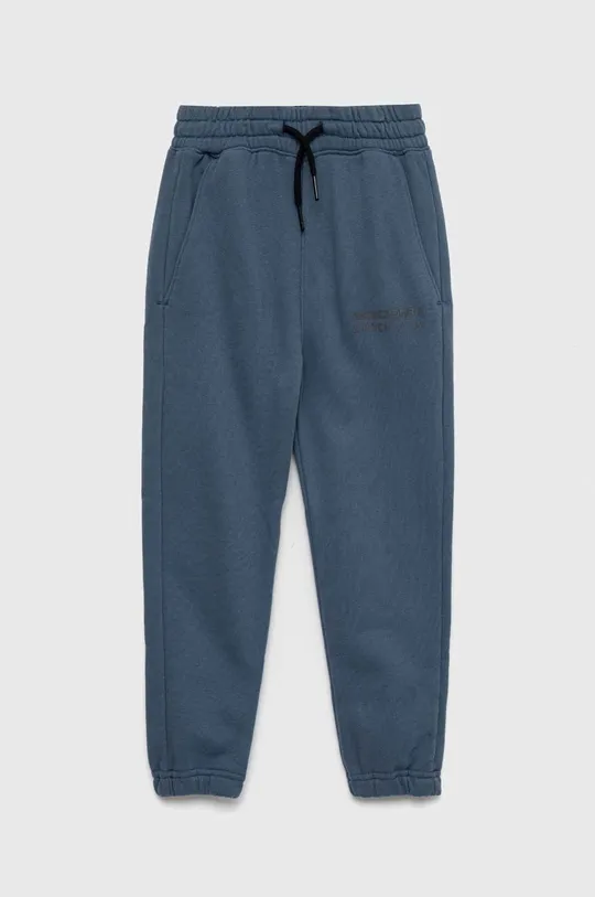 niebieski Abercrombie & Fitch spodnie dresowe Chłopięcy