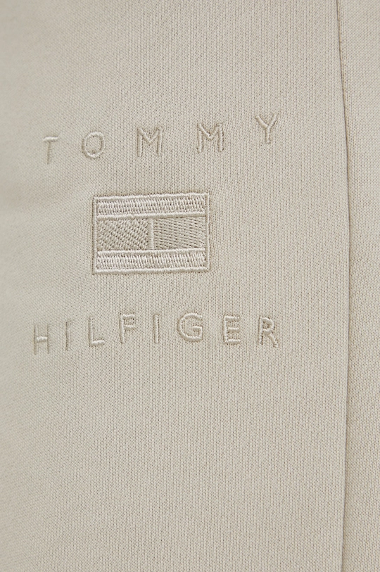 μπεζ Βαμβακερό παντελόνι Tommy Hilfiger