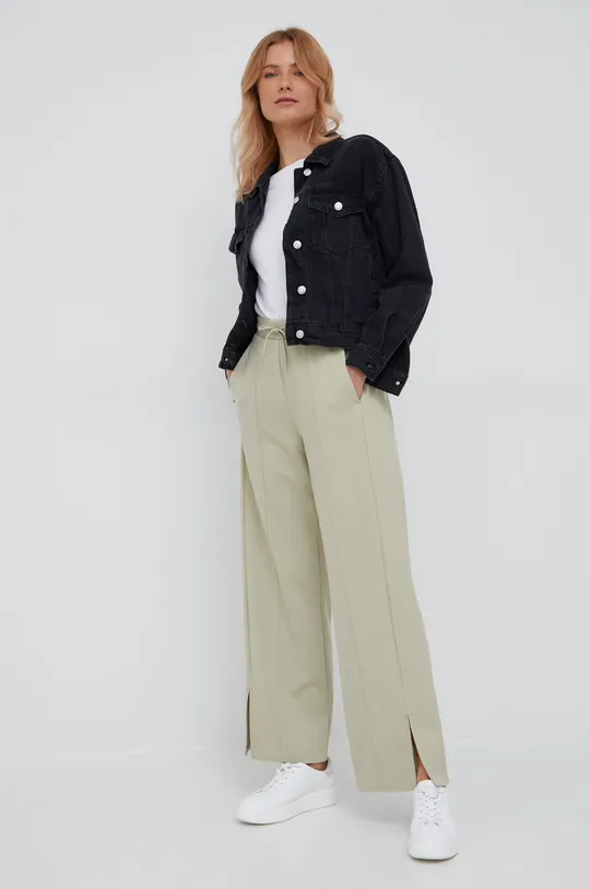 Calvin Klein Jeans spodnie dresowe J20J219645.9BYY zielony