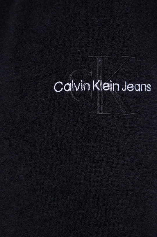 czarny Calvin Klein Jeans spodnie dresowe J20J218972.9BYY