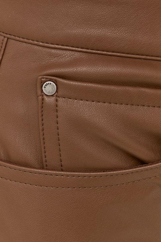 brązowy Guess spodnie