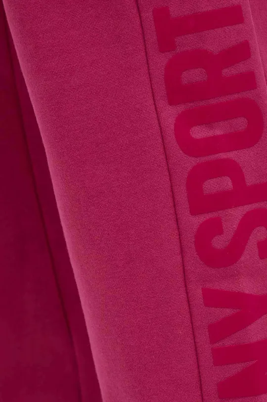 różowy Dkny spodnie dresowe