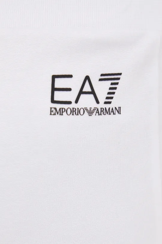 biały EA7 Emporio Armani spodnie dresowe