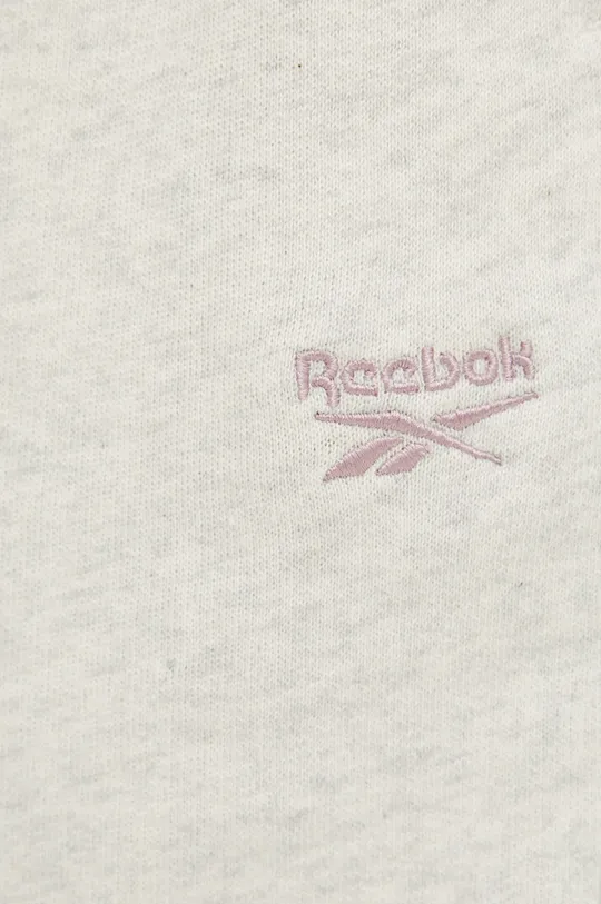 beżowy Reebok Classic spodnie dresowe bawełniane