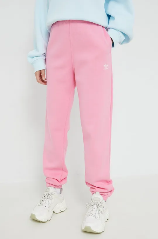 Спортивные штаны adidas Originals розовый