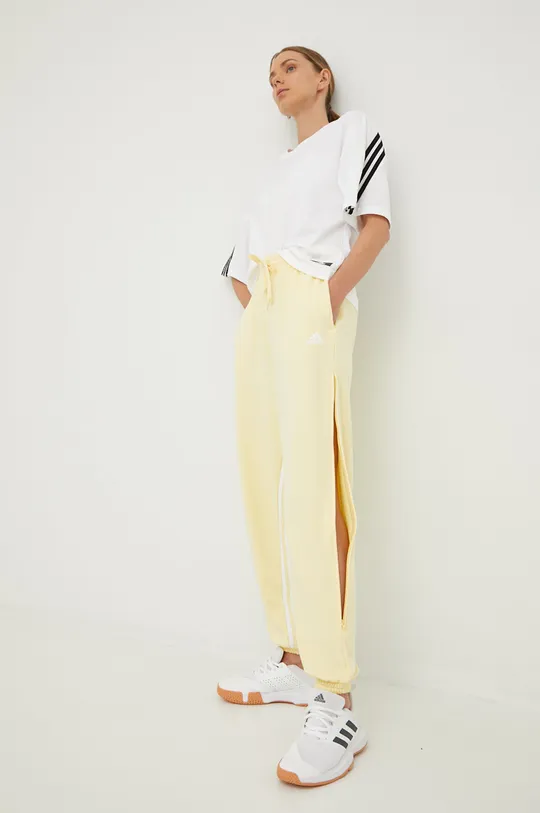 κίτρινο Παντελόνι φόρμας adidas