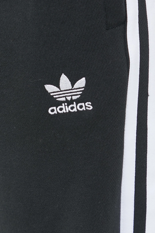 μαύρο Βαμβακερό παντελόνι adidas Originals