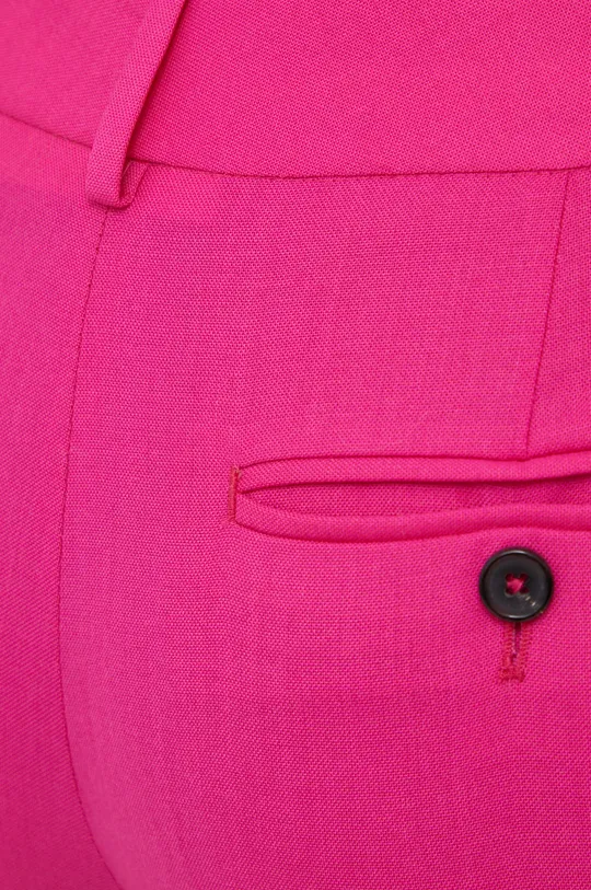 różowy PS Paul Smith spodnie wełniane