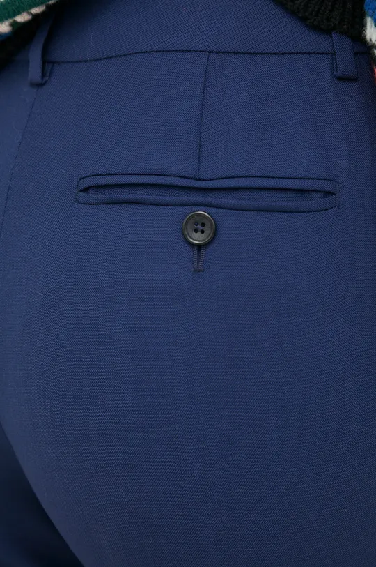σκούρο μπλε Μάλλινο παντελόνι PS Paul Smith