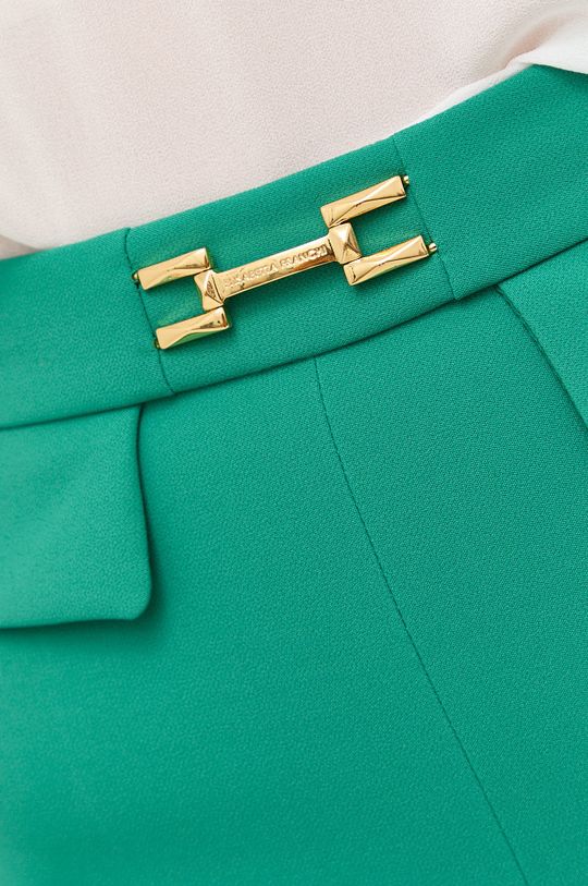 zielony Elisabetta Franchi spodnie