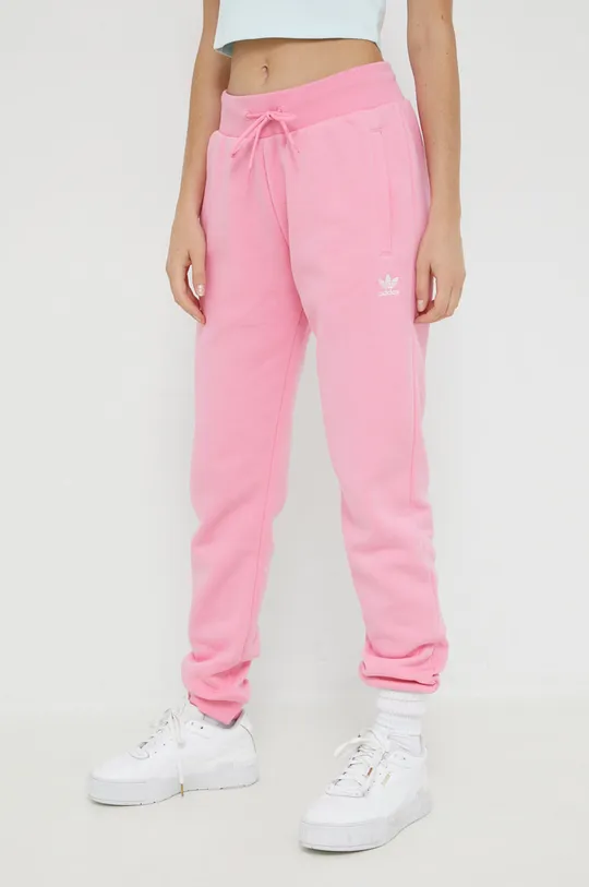 Спортивные штаны adidas Originals розовый