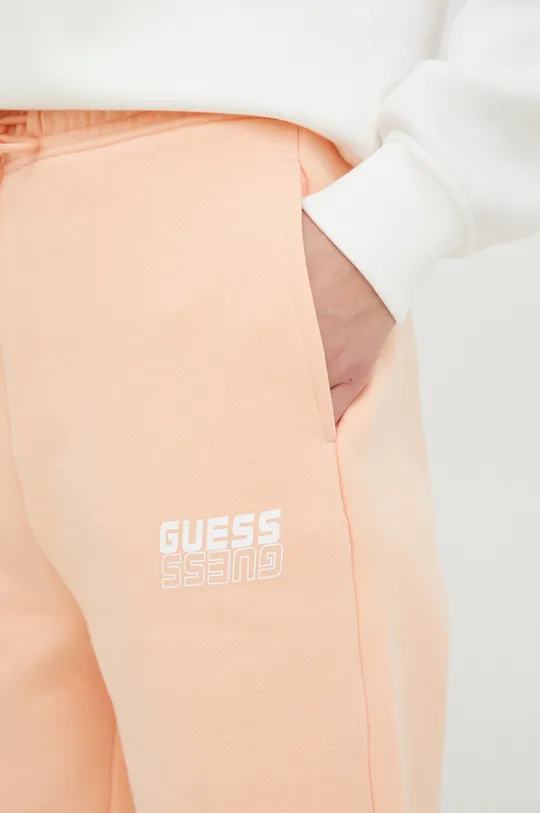 πορτοκαλί Παντελόνι φόρμας Guess