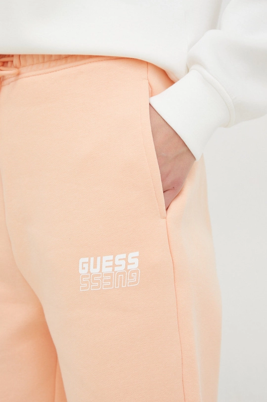 πορτοκαλί Παντελόνι φόρμας Guess