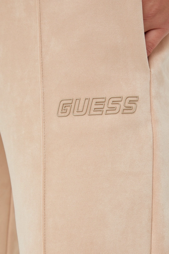 μπεζ Παντελόνι φόρμας Guess