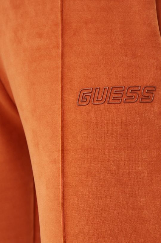pomarańczowy Guess spodnie dresowe